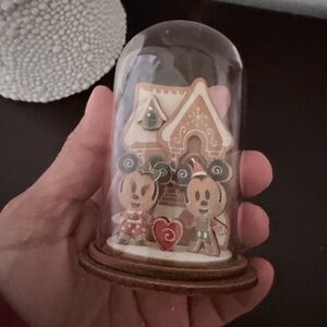 Holiday Dome with Characters and Gingerbread House Disney